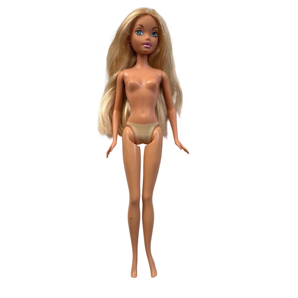 Vtg Mattel My Scene Barbie Kennedy Doll Blonde Blue Eyes 1999 Spring Break Nude